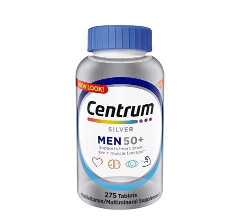 Centrum Silver Men Hombre 50 Nutrition Muscle