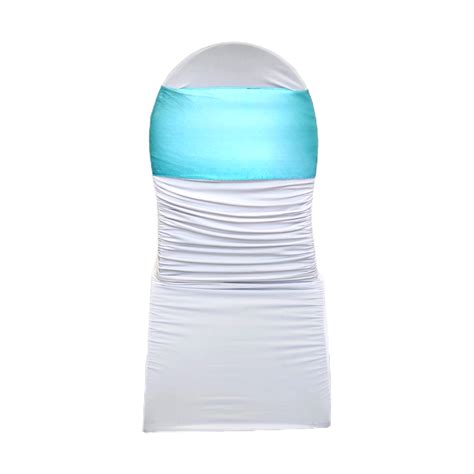 Tiffany Blue Satin Sash Chair Flair