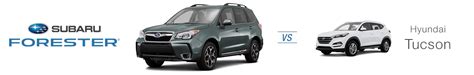 Subaru Forester vs Hyundai Tucson | Oliver Subaru of Rutland