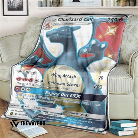 Mega Charizard Pokemon Blanket Hot Sale 2024