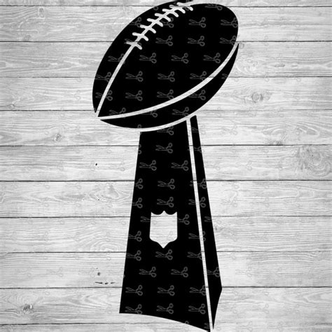 Super Bowl Trophy SVG,EPS & PNG Files - Digital Download files for ...