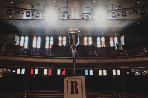 The ryman tennessee stage holds a secret from country music 4