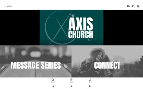 App - AXIS Church of the Nazarene