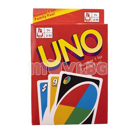 ᐉ Карти за игра UNO | Онлайн Магазин Movi.BG - 11286