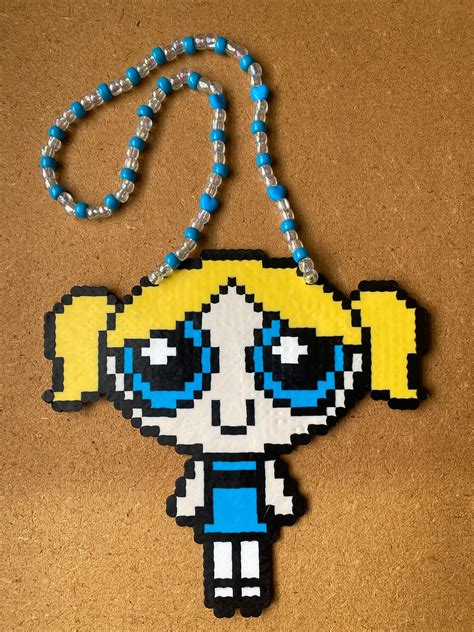 character perler necklace etsy