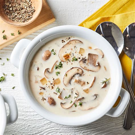 Creamy Cremini Mushroom Soup Recipe Eatingwell