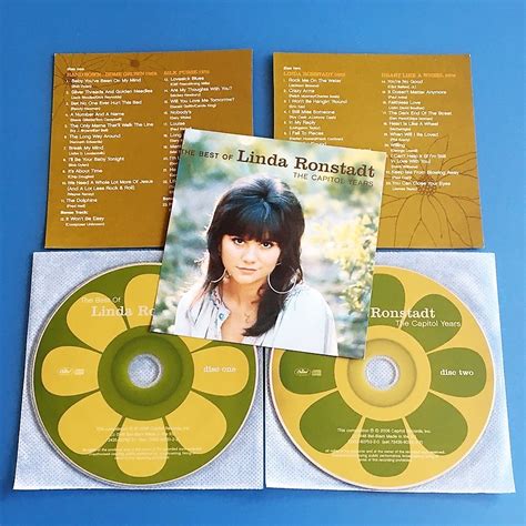 やや傷や汚れあり bbl 盤のみ 2CD4タイトル リンダロンシュタット THE BEST OF Linda