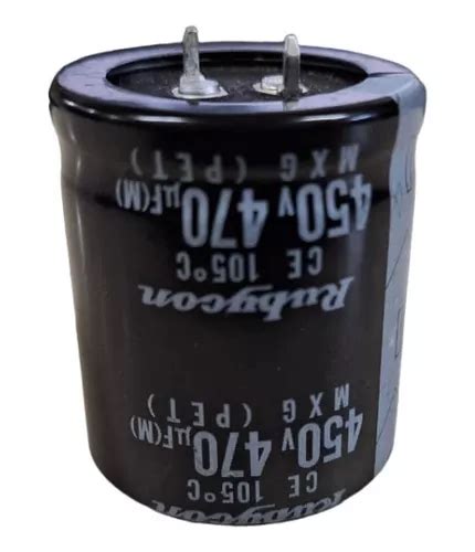 Capacitor Condensador Electrolitico Uf X V Blindado En Venta En