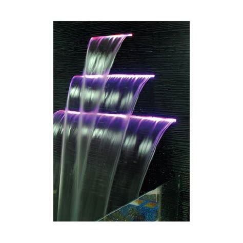 Cascade Piscine Led Laminar Emaux Id Piscine