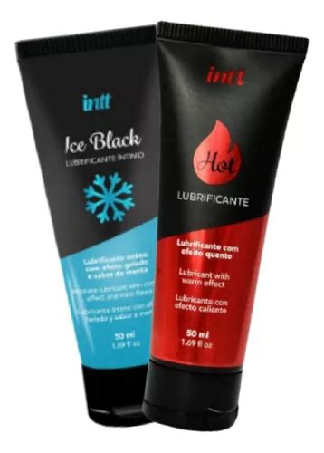 Lubrificantes Ice Black Morango Hot Kit C 2 Unid Premium Sabor Ice E Morango MercadoLivre