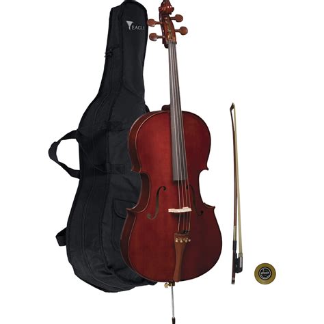 Violoncelo 3 4 Eagle CE 200 Capa Luxo Musica Center