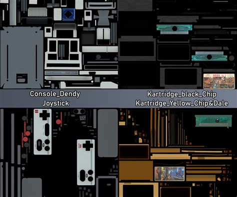 ArtStation - Dendy junior 2 NES Famicom | Resources