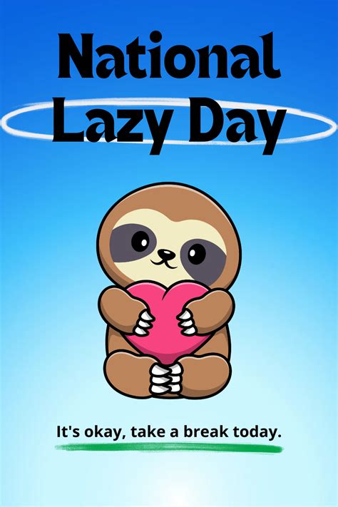 National Lazy Day Lazy Day Lazy National