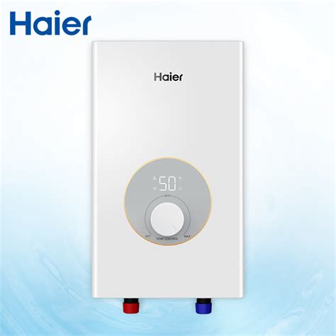 Haier New Design Good Selling Fast Heating Bathroom Instant Electric Tankless Shower Hot Water