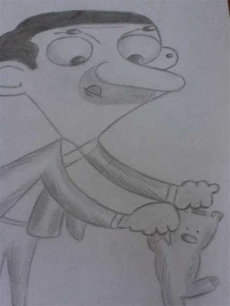 MR BEAN CARICATURE Funny Comedy Pencil Drawing Sketch Art A4 Picture £1.80 - PicClick UK