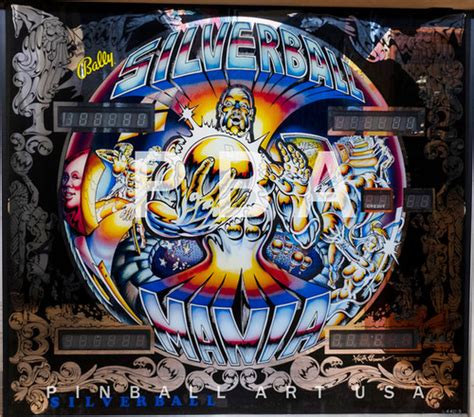 Silverball Mania 1980 Bally | Pinball Art USA