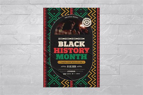 Black History Month Flyer Template [AI, EPS] - BrandPacks