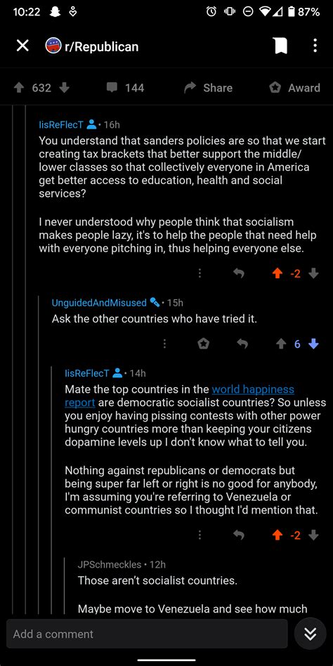 Apparently countries that have socialist policies aren't democratic socialists but if Sanders
