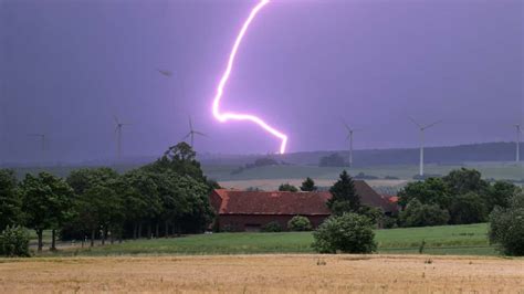 Vereinigte Hagel Unwetter Verursachen Deutschlandweit Wieder