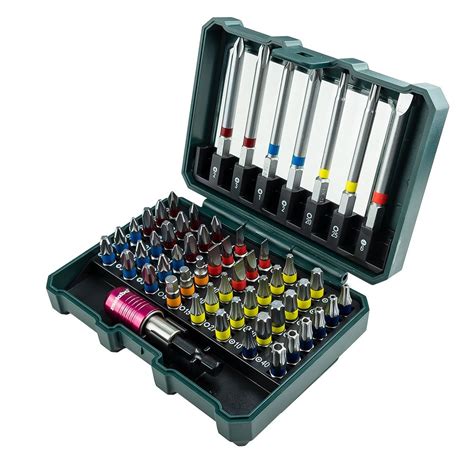 Metabo 626702000 x56 Piece Screwdriver Bit Set | Power Tool World