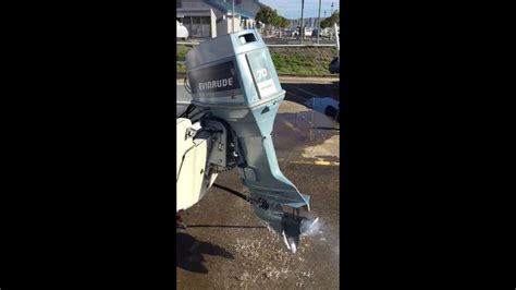 1985 Evinrude 3 Cylinder 70hp Outboard YouTube