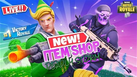 LIVE FORTNITE CHAPTER 1BIS ZUM ITEM SHOPOG SKINS KOMMEN ZURÜCK