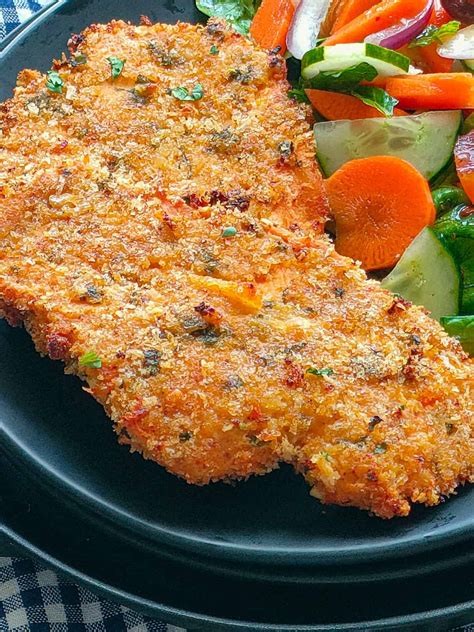 Crispy Baked Panko Crusted Chicken Breasts - Go Healthy Ever After