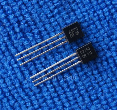 10pairs 2SA970 & 2SC2240 A970/ C2240 2SA970-GR/ 2SC2240-GR Transistor ...