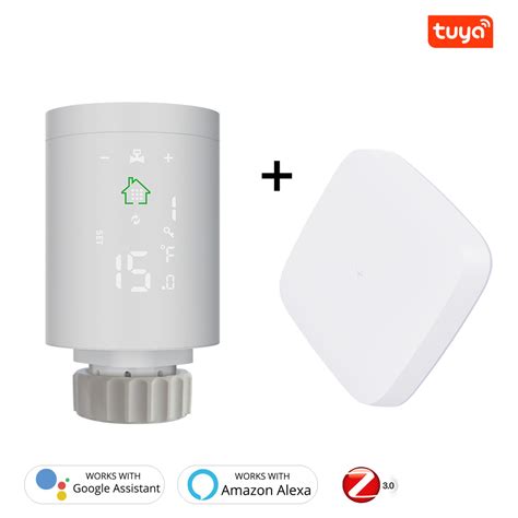 Zigbee Trv Electronic Thermostatic Heating Radiator Valve Head