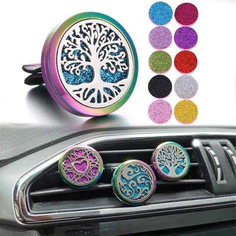 Neue Aroma Therapie Schmuck Auto Parf M Lufter Frischer Auto Clip Baum