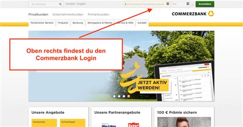 Commerzbank Login Direkt Zum Finanz Login Der Commerzbank