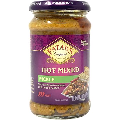 Buy Patak S Hot Mixed Pickle Oz Zifiti Fresh Quicklly