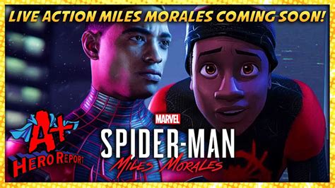 Spider Man Miles Morales Live Action Movie Is Happening Sony