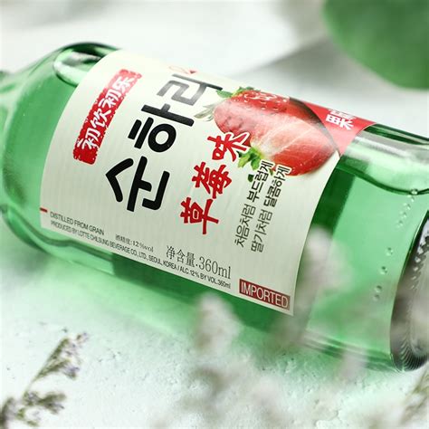 Купить Младший клубника Сделать вино 360 мл импорт из южной кореи в ...