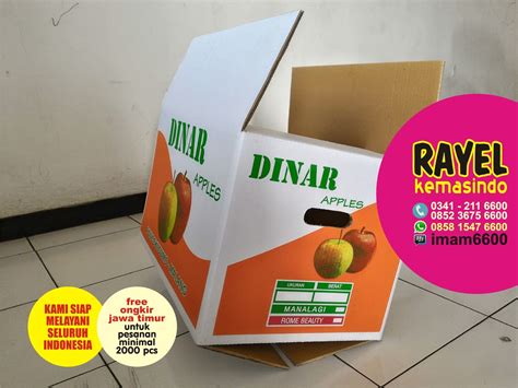 desain  cetak kardus buah desain  cetak kemasan kardus  duplex
