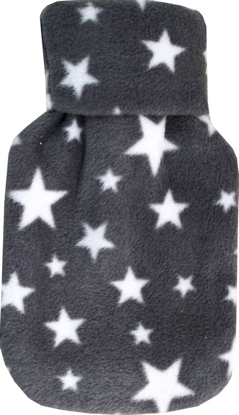 Vagabond Bags Ltd Stars Grey 0 5 Litre Hot Water Bottle And Cover Amazon Co Uk Health