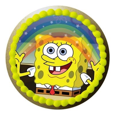 OPŁATEK NA TORT SPONGEBOB I PRZYJACIELE NAPIS 8941179866 oficjalne