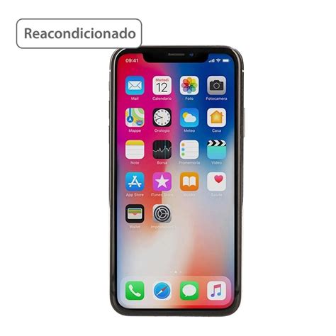 iPhone X Apple 256 GB Gris Reacondicionado Walmart en línea