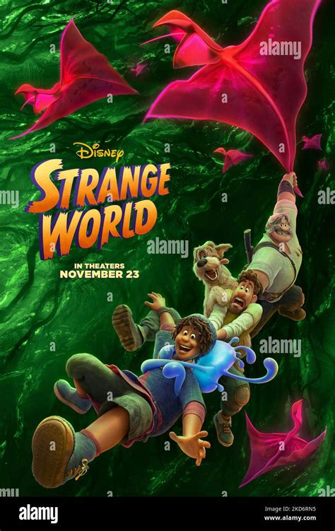 Strange world movie poster hi-res stock photography and images - Alamy