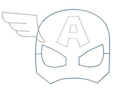 Captain America Mask Template Printable Free Printable Template