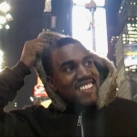 Kanye West Laughing Then Serious 