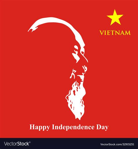 Vietnam independence day Royalty Free Vector Image