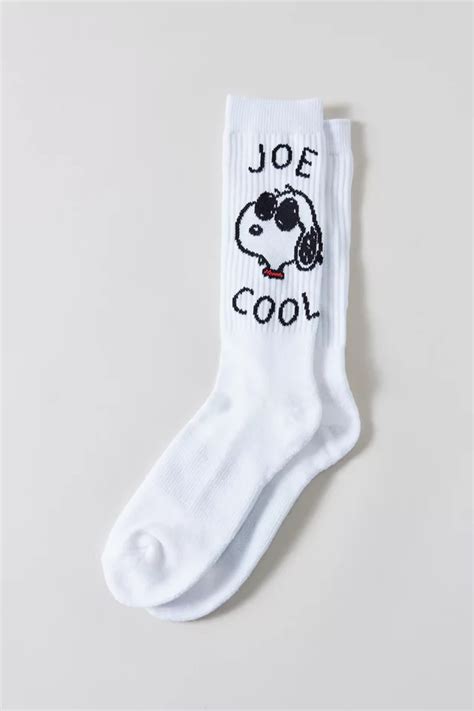 Peanuts Snoopy Joe Cool Crew Sock | Urban Outfitters