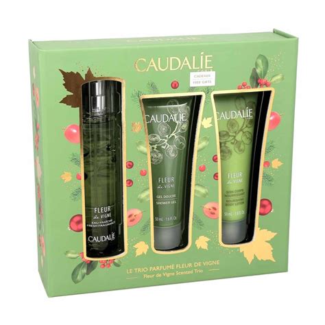 Caudalie Coffret De No L Le Trio Parfum Fleur De Vigne Coffret