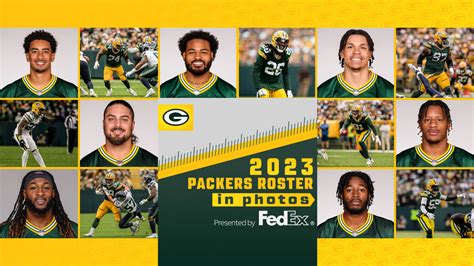 Packers 2023 roster in photos