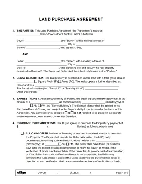 Purchase Agreement Templates 7 Sample Purchase Agreement To Buy A House