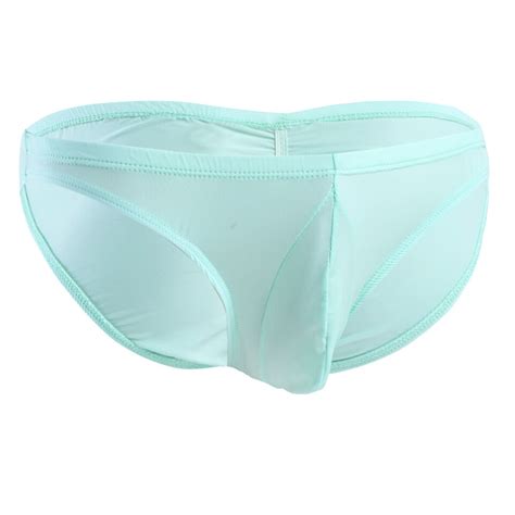 Men S Sissy Pouch Panties Sheer Ruched Bikini Briefs Underpants Sexy Swimwear Ebay