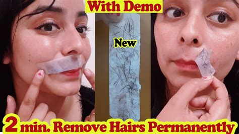 New Remove Upper Lip Hair Permanently😮how To Remove Upper Lip Hair At