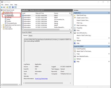 How To Check And Export Windows Event Logs When Reporting A Vss Issue