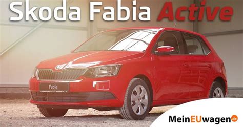 Privat Skoda Fabia Active Mit Ps F R Mtl Lf